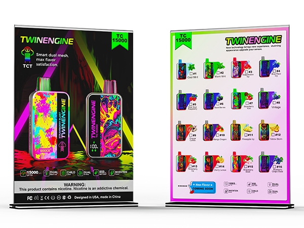 Marketing materials  Acrylic small display rack  TC15000